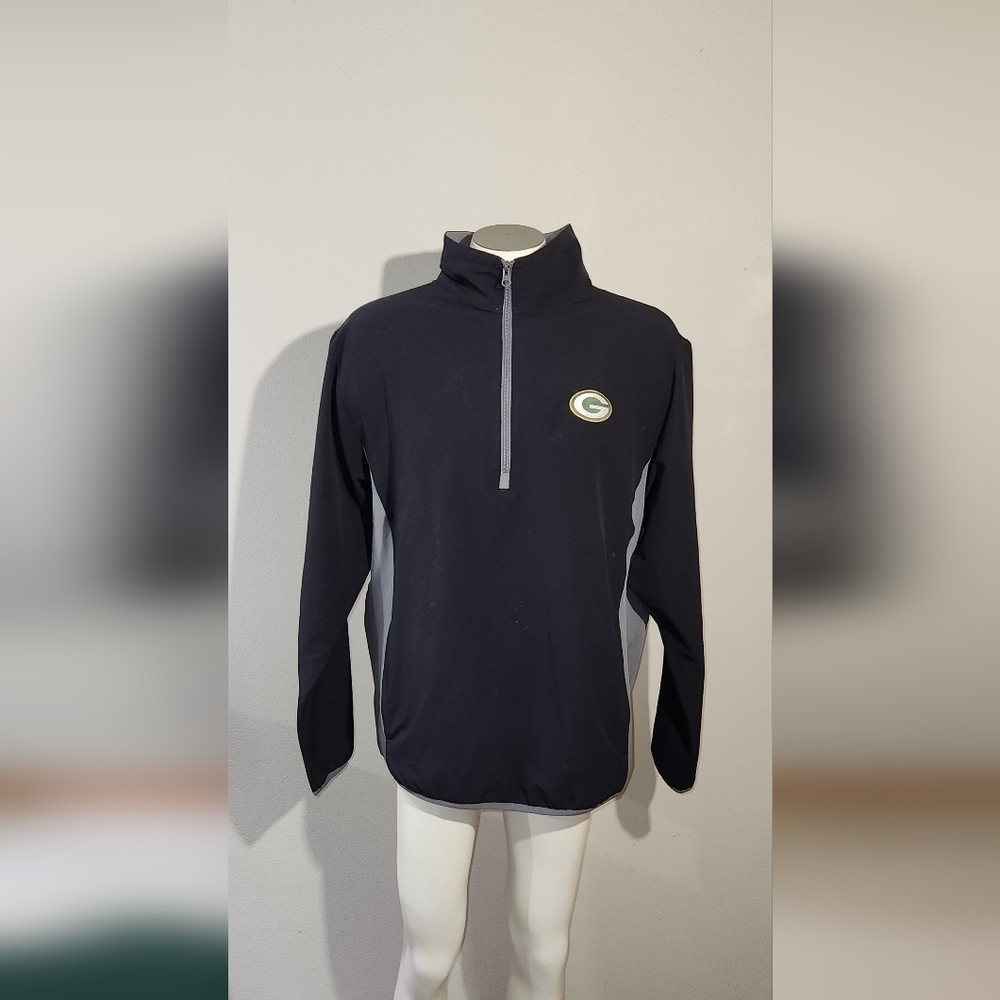 NFL Team Apparel Green Bay Packers 1/2 Zip Pullover Men's